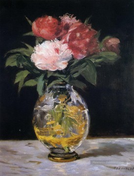 Bouquet de fleurs Eduard Manet Peinture à l'huile